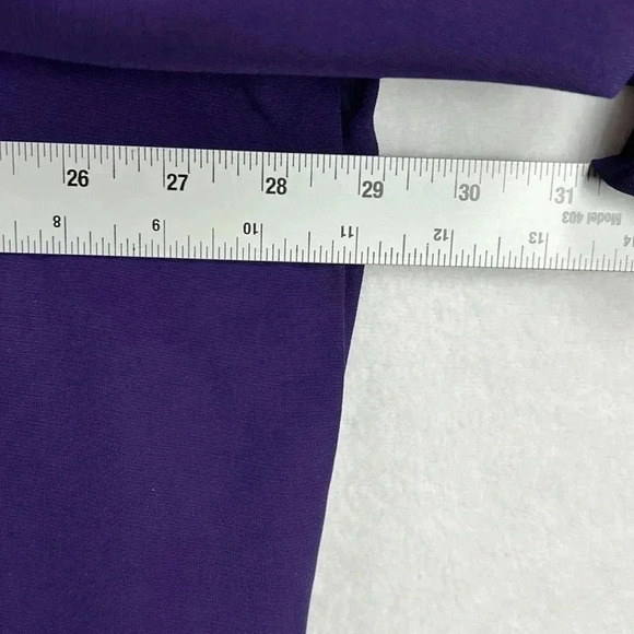 Studio C Plus Women’s Blouse 26/28 Purple Long Sleeve Very Nice! - Picture 8 of 8